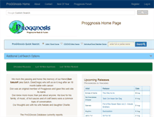 Tablet Screenshot of proggnosis.com